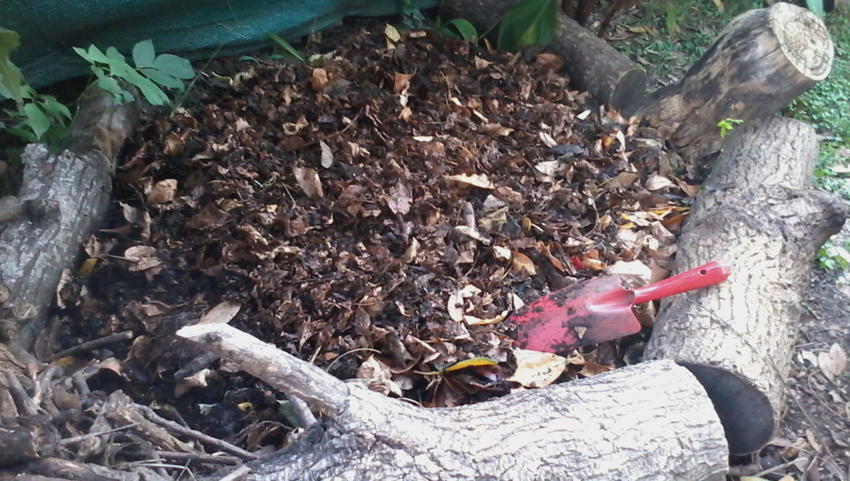 Compost en el exterior