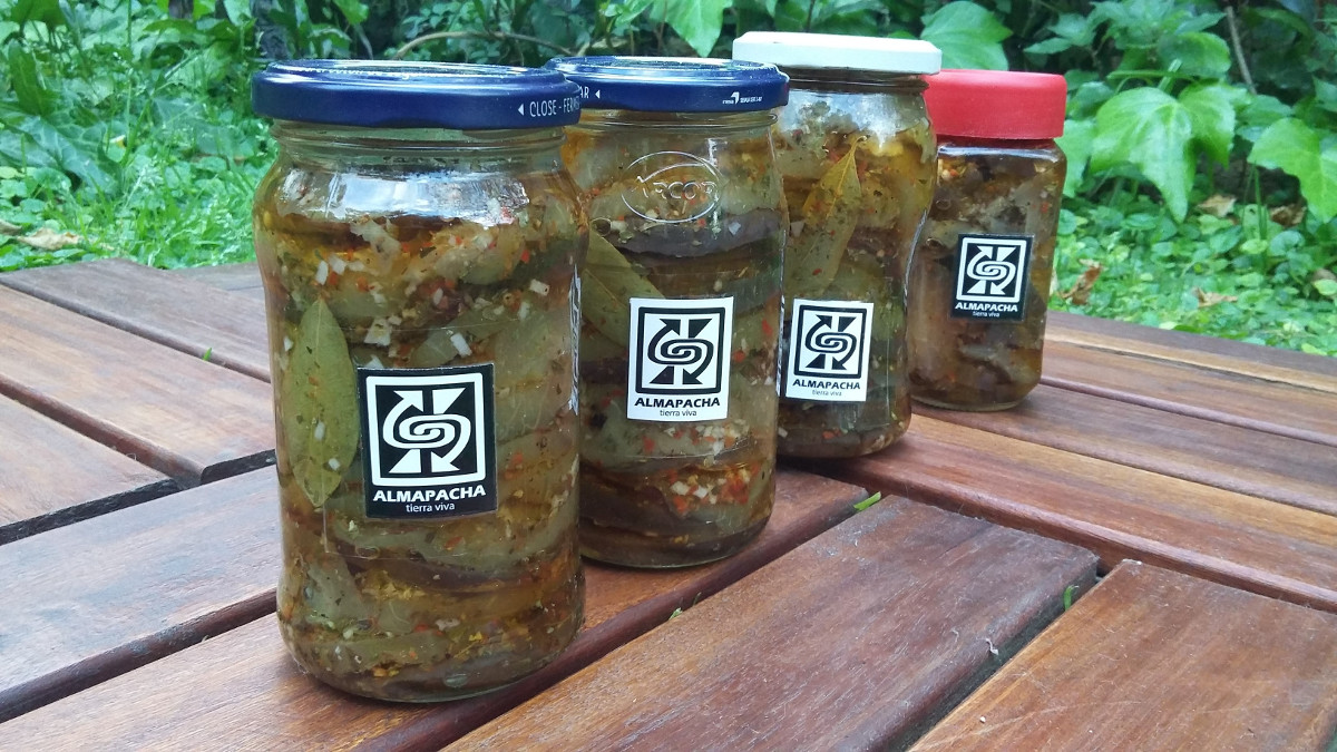 Berenjenas en escabeche almapacha