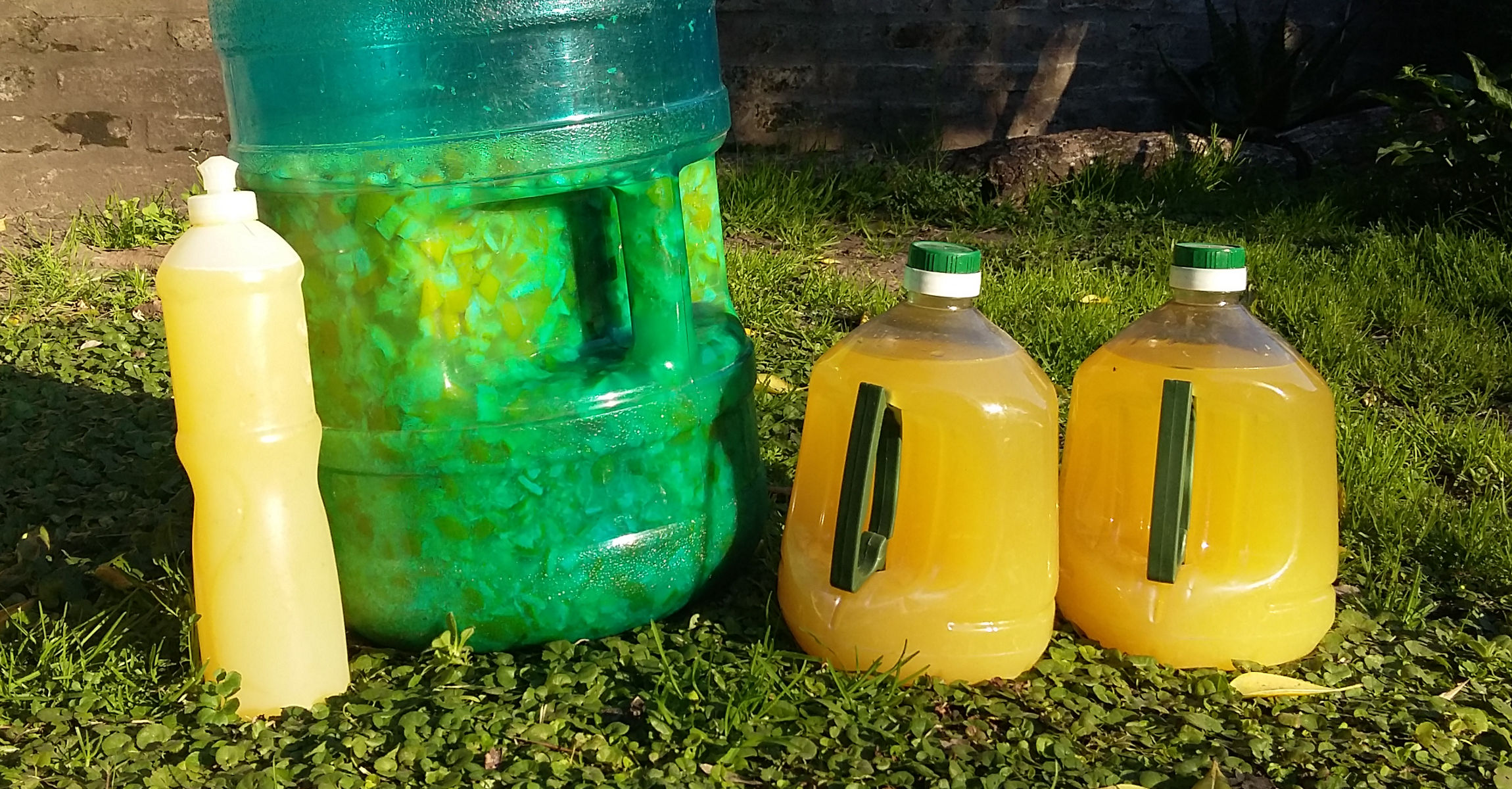 Detergente ecológico de naranjas